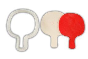 Table Tennis Paddle Cookie Cutter - ALL SIZES SET