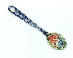 Polish Pottery Irena Sugar Spoon