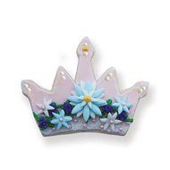 Princess Crown Cookie and Fondant Cutter - Ann Clark - 4.6 Inches - US Tin Plated Steel N2