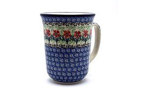 Polish Pottery Mug - 16 oz. Bistro - Maraschino