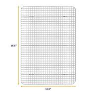 Premium 100% Stainless Steel Cooling and Baking Rack Commercial Grade Steel 304 (18/8) Heavy Duty 11.5" by 16.5... N3