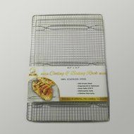 Premium 100% Stainless Steel Cooling and Baking Rack Commercial Grade Steel 304 (18/8) Heavy Duty 11.5" by 16.5... N8