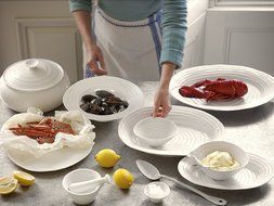 Portmeirion Sophie Conran White Mini Casserole N2