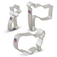 Ann Clark Independence Day Patriotic Cookie Cutter Set