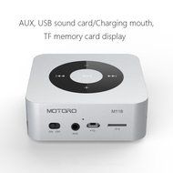 MOTORO Ultra-Portable Bluetooth 4.0 Speaker, Support Aux Line Connection Hands-free Work for iPhone iPad iPod... N4