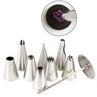 Cworlds 52-Piece Stainless Steel Cake Master Decorating Tip Set / Pastry Tubes with Storage Box birthday cake... N2