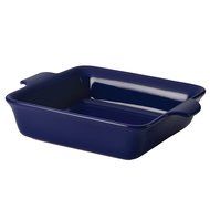Anolon Vesta Stoneware 9-Inch Square Baker, Persimmon Orange N7