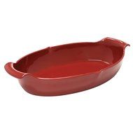 Chantal Talavera 3-1/2-Quart Oval Baker, Apple Red