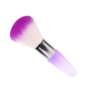 Make Up Brush,Mikey Store Legal Brush Remove Dust Powder For Acrylic Nails Nail And Nail Art Dust Clean (Pink) N3
