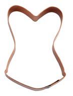 Small Burlesque Corset Bustier Fashion Cookie Cutter