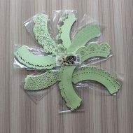 Sophiebella 60-count Green-Cupcake-Wrappers Decorating Supplies for Paper-Baking-Cups for Wedding Holiday - 5... N6