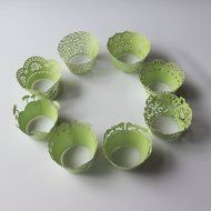 Sophiebella 60-count Green-Cupcake-Wrappers Decorating Supplies for Paper-Baking-Cups for Wedding Holiday - 5... N9