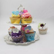 Sophiebella 60-count Green-Cupcake-Wrappers Decorating Supplies for Paper-Baking-Cups for Wedding Holiday - 5... N17