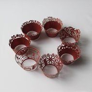 Sophiebella 60-count Green-Cupcake-Wrappers Decorating Supplies for Paper-Baking-Cups for Wedding Holiday - 5... N19