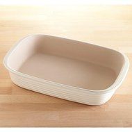 The Pampered Chef Rectangular Baker Model 1310 Vanilla