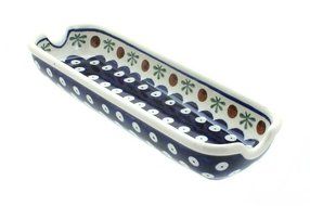 Polish Pottery Nature Corn on the Cob Plate