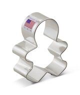 Ann Clark Gingerbread Man Cookie Cutter - 2.75 Inches - Tin Plated Steel