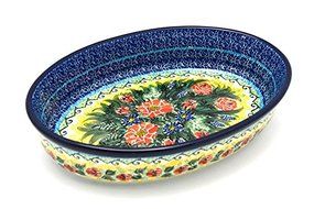 Polish Pottery Baker - Oval - Medium - Unikat Signature U4610