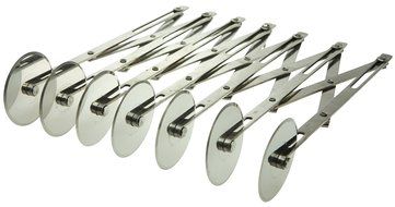 Fox Run Brands 7 Wheel Pastry Pasta Cutter, Adjustable
