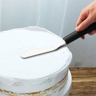 Ading Stainless Steel Paint 3-Piece Spatula Pallet Knife Silicone Handle N2