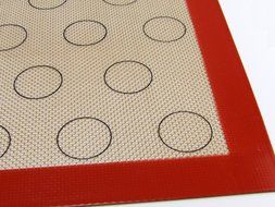 BlueDPat: Non-Stick Silicone Baking Mat Jelly Roll Glassfiber Pan Baking Mat N2