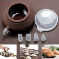 Silicone Macaron Baking Sheet Mat Set Ks46 (Decorating Pen)