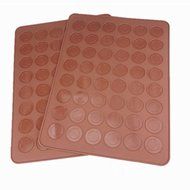 Silicone Macaron Baking Sheet Mat Set Ks46 (Decorating Pen) N5
