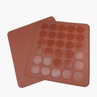 Silicone Macaron Baking Sheet Mat Set Ks46 (Decorating Pen) N9