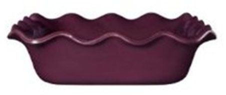 Emile Henry Urban Square Baking Dish - Ruffled - Plum
