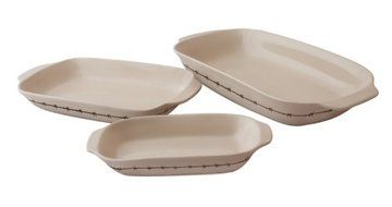 Western Barbwire Stoneware Baking Dish Set - 3 Piece