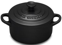 Le Creuset Petite Round Black Casserole Dish