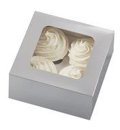 Wilton Kraft 4 Cavity Cupcake Boxes, 3 Count N9