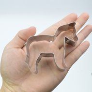 GXHUANG Stainless Steel Cookie Cutters , for Anniversary Birthday Wedding Party (Pony) N6