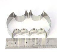 Batman Cookie Cutters - Stainless Steel N6