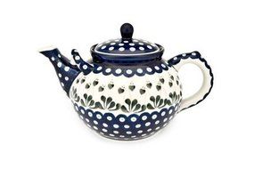 Polish Pottery Alyce Large Teapot