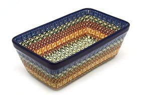 Polish Pottery Baker - Loaf Dish - Autumn