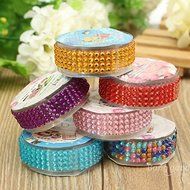Saver Acrylic Rhinestone Self-Adhesive Sticker Stickers DIY Gift Decoration N3