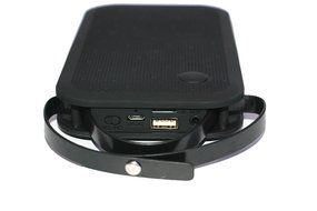 Portable Bluetooth Speakers Mini Wireless Speaker via Micro TF Card/USB Reader FM Radio（Black)