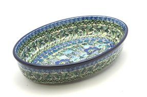 Polish Pottery Baker - Oval - Medium - Unikat Signature U4520