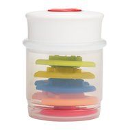 Chef&#039;n Cookie Stamp Cookie Cutter Sweet Ride Theme Cookie Stamp Set, Wasabi/Lemon/Pacific/Cherry/Apricot