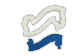 The Scroll Banner Cookie Cutter - LARGE - 4 Inches