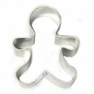 Gingerbread Boy Man Metal Cookie Cutter for Holiday Baking / Christmas Party Favors / Scrapbooking Stencil