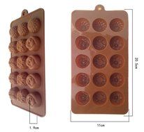 Hestio Flowers Shaped Silicone DIY Cholocate Baking Mould N5
