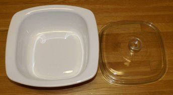 Corning Ware Floral Bouquet Dutch Oven Casserole Baking Dish P-34-b N5