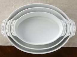 Food &amp; Wine For Gorham Oval Baker, Medium N3