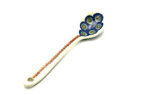 Polish Pottery Spoon - Small - Peacock