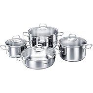 Korkmaz A1606PERLA Perla 8pcs. Caserole Cookware Set