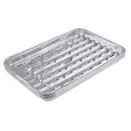 Kmise Large Disposable Aluminum Foil Barbecue Grill Plate for Home Picnic and BBQ 4 Pcs N2