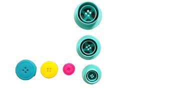 Button Cookie Cutter (4 inches)