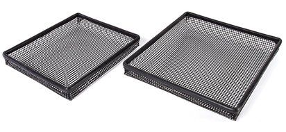 Oven Crisper Trays &ndash; Set of 2 Non-stick Mesh Crisper Trays &ndash; Perfectly Crisp Fries, Chicken Tenders, Tater Tots...